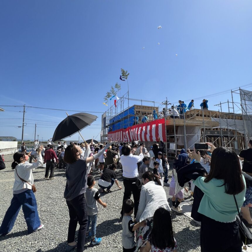 餅まきへご参加頂きありがとうございました♪